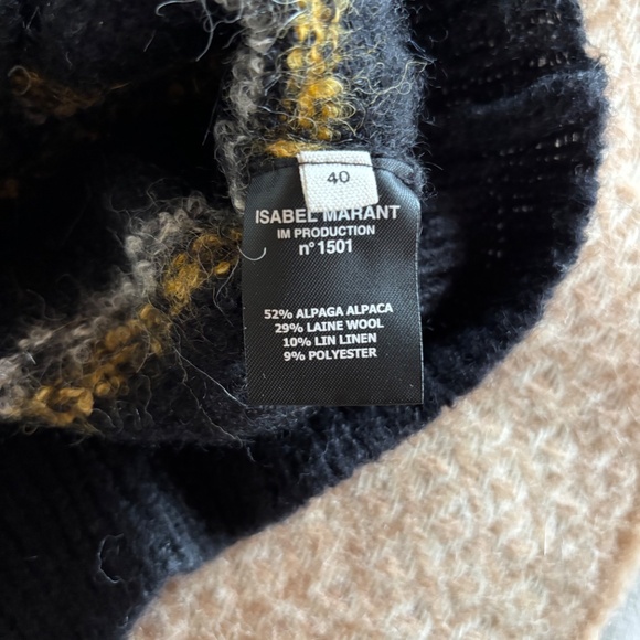 Isabel Marant alpaca sweater xs - Picture 5 of 6